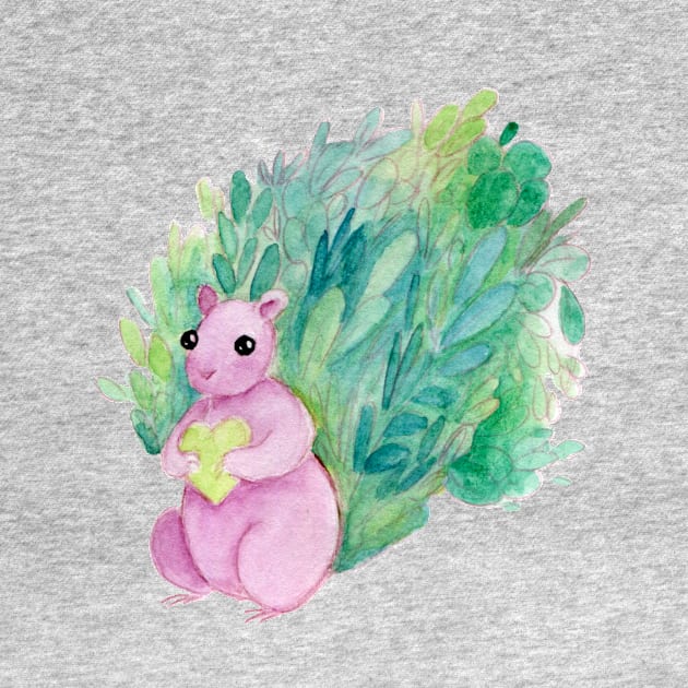 Leafy Squirrel by FairytaleFoxDesigns